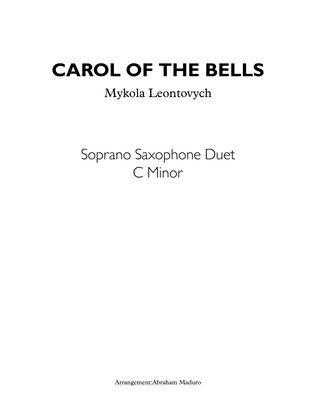 Book cover for Carol of The Bells Soprano Saxophone Duet