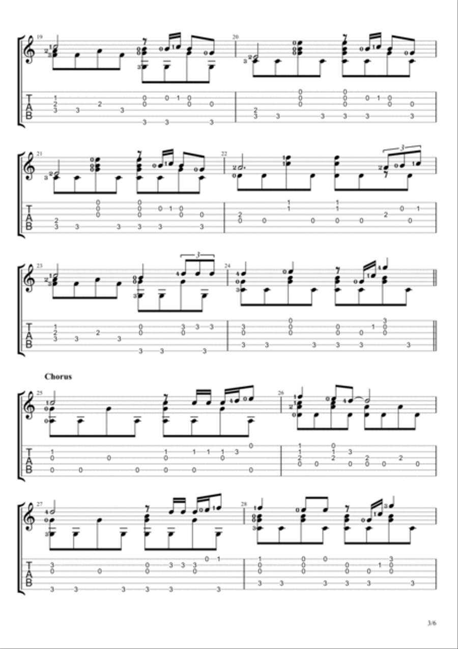 The Joker And The Queen (feat. Taylor Swift) Electric Guitar scores gallery preview page 3