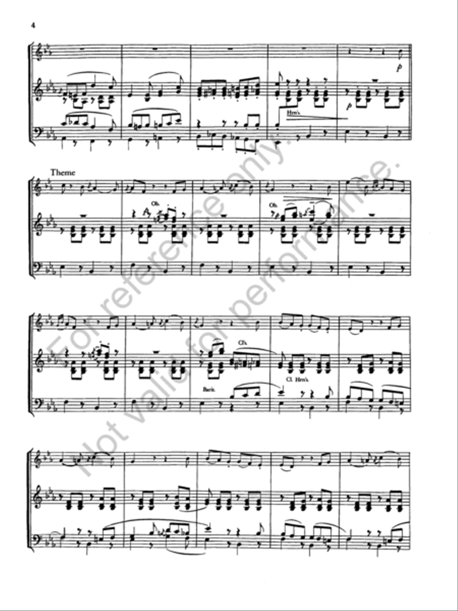 Carnival of Venice Concert Band scores gallery preview page 5