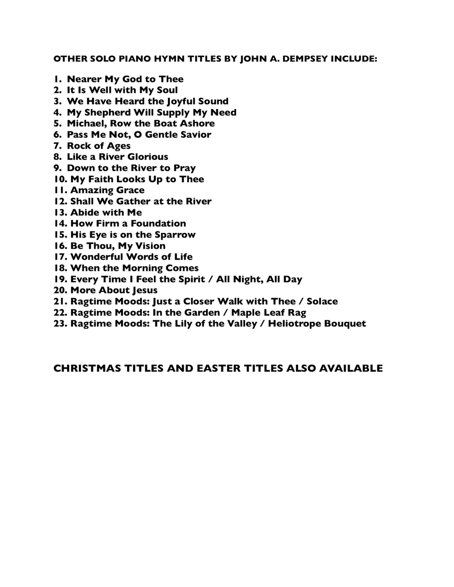 Come Thou Fount of Every Blessing (Piano Solo) Piano Solo scores gallery preview page 2