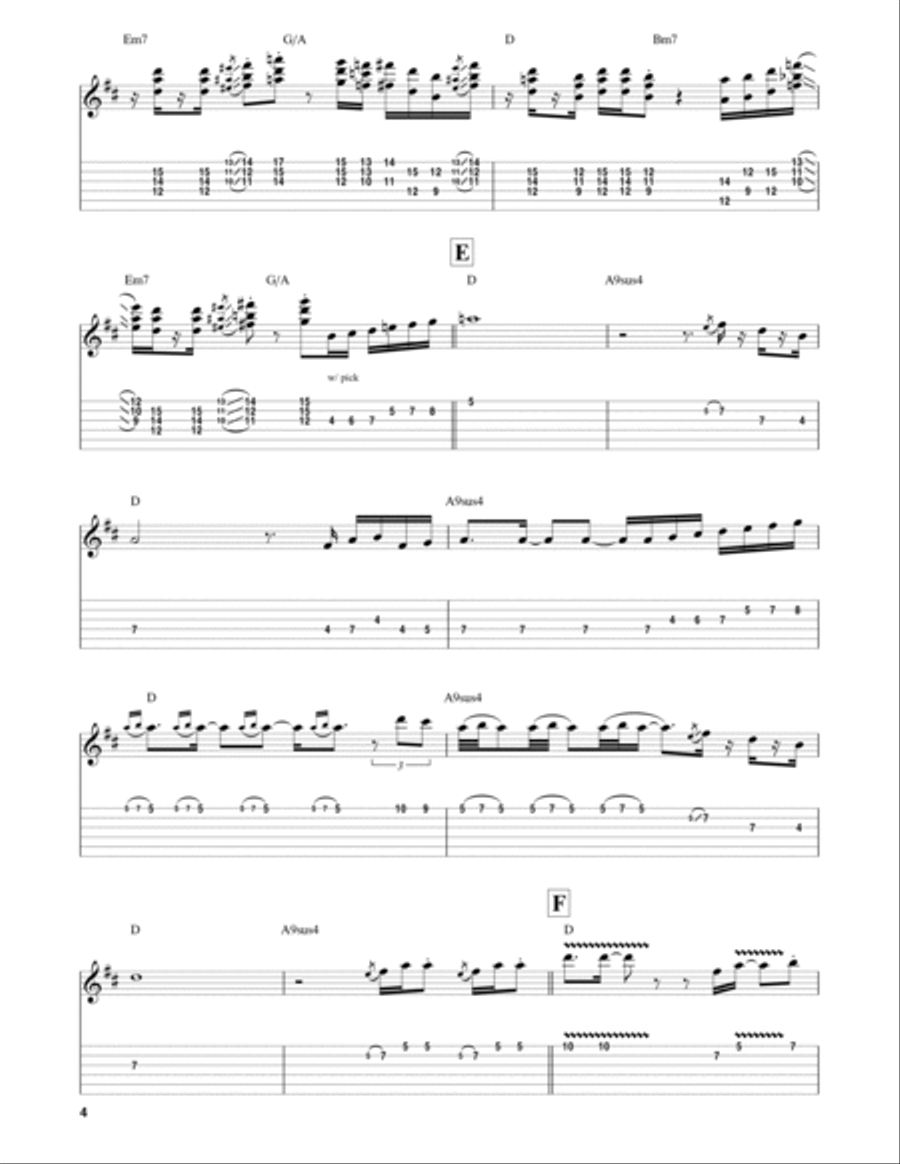 Breezin' Breezin' Acoustic Guitar scores gallery preview page 4