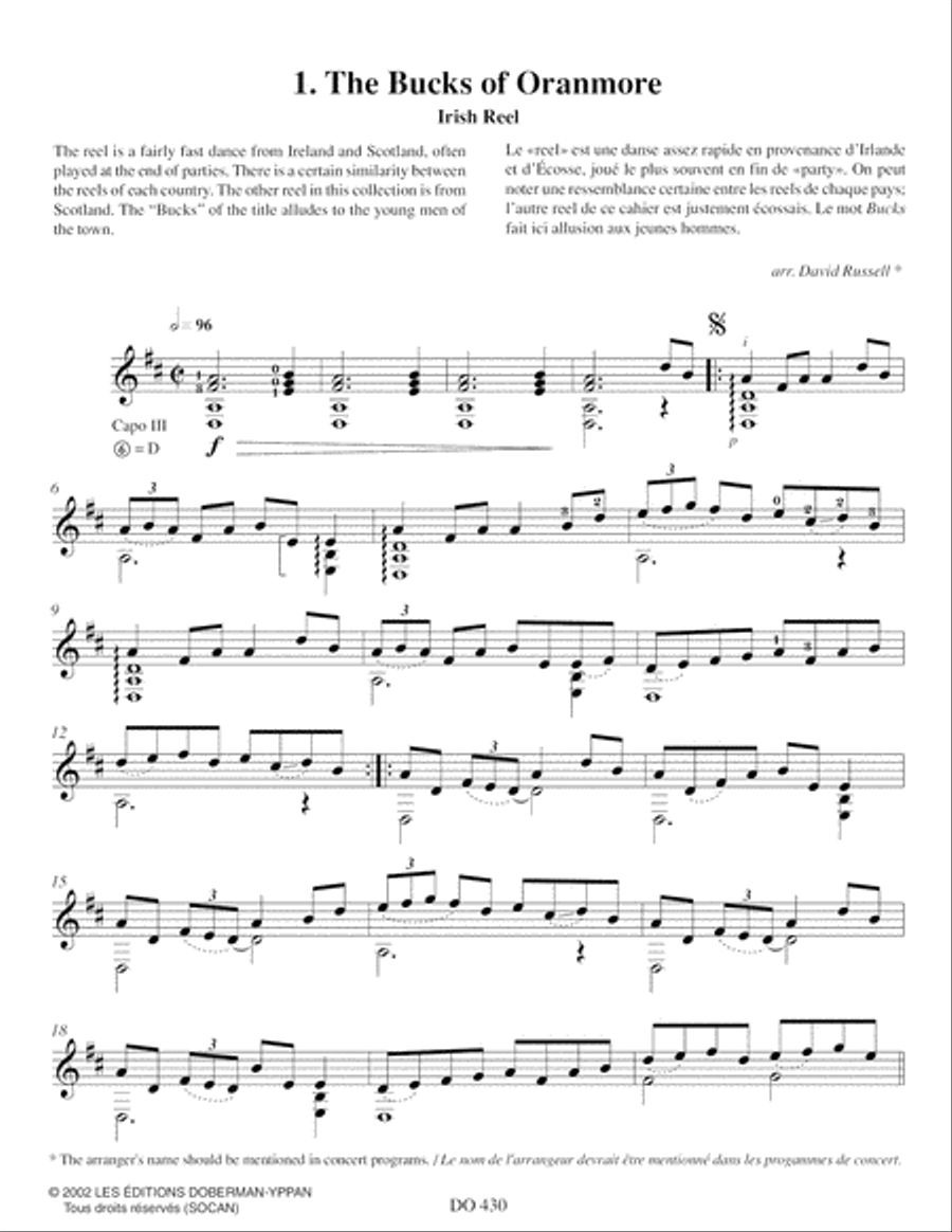 Message of the Sea, Celtic Music for Guitar, vol. 1 Classical Guitar scores gallery preview page 5
