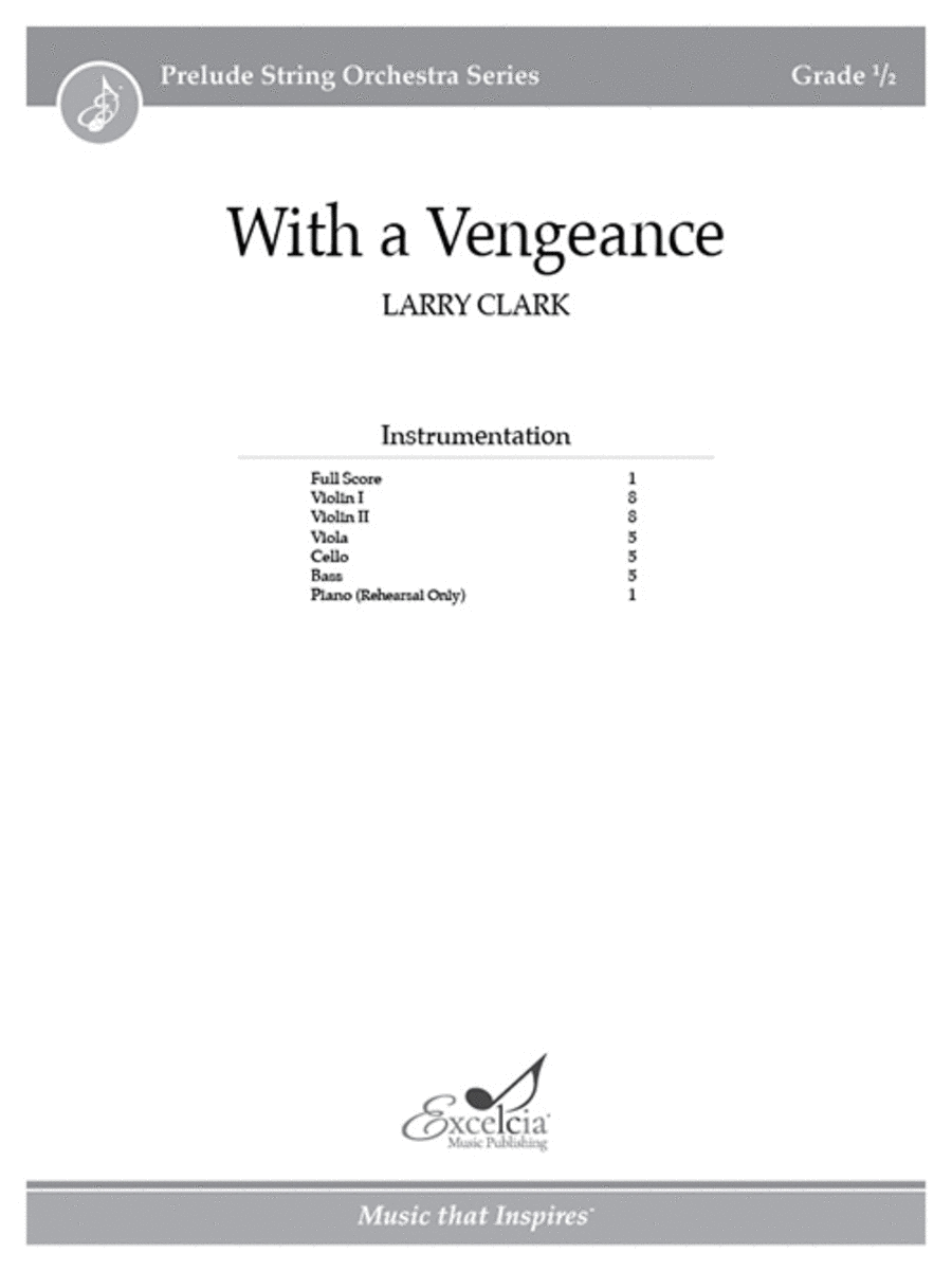 With a Vengeance- Full Score