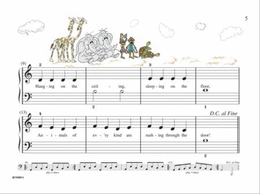 Noona Comprehensive Music Magic Piano Young Performer Primer Piano Method scores gallery preview page 5