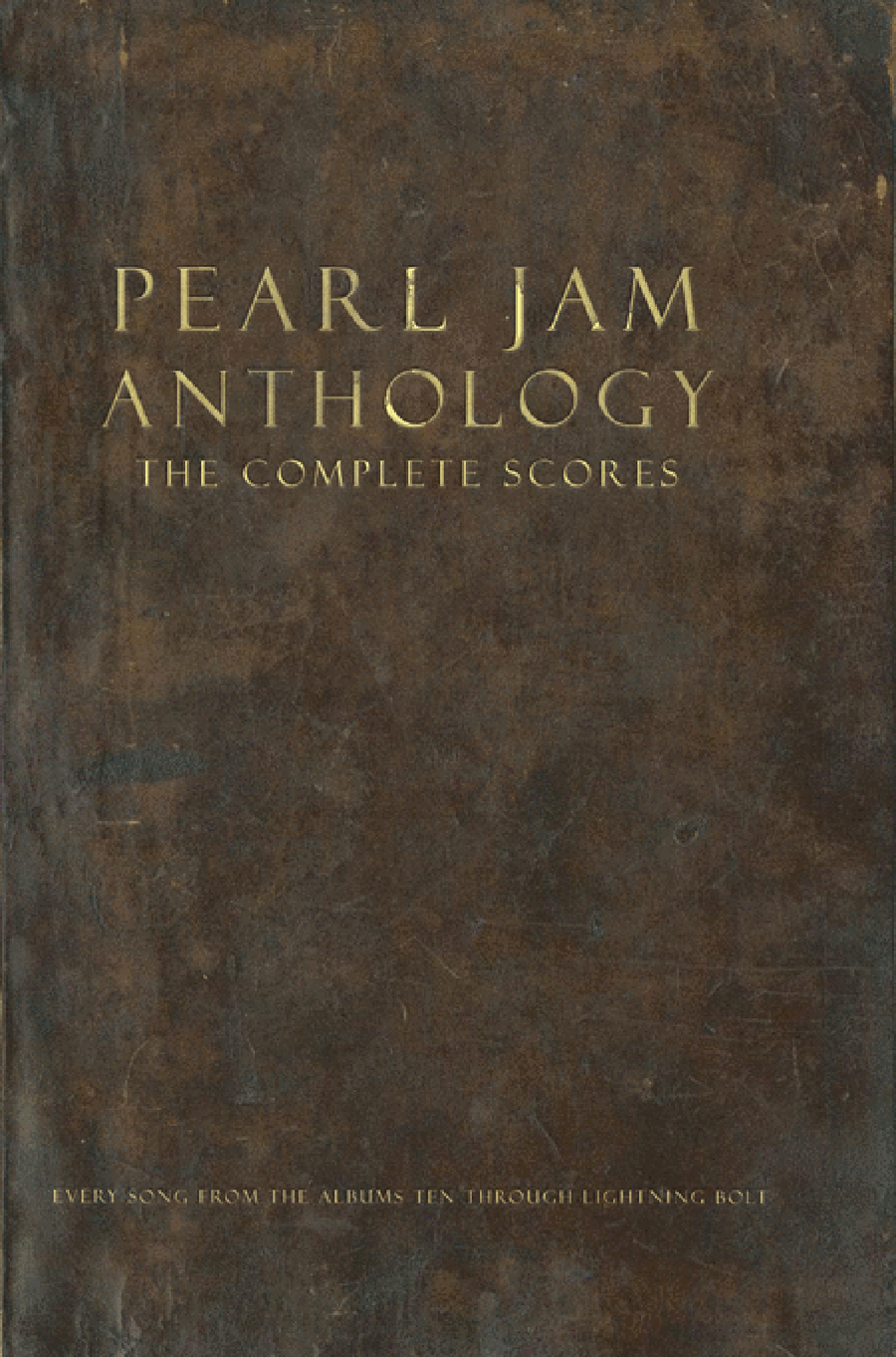 Pearl Jam Anthology – The Complete Scores Electric Guitar scores gallery preview page 1