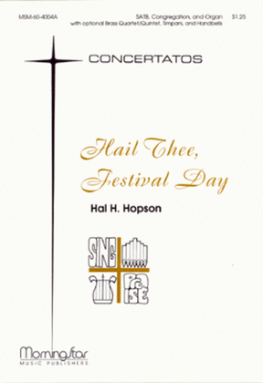 Book cover for Hail Thee, Festival Day (Full Score)