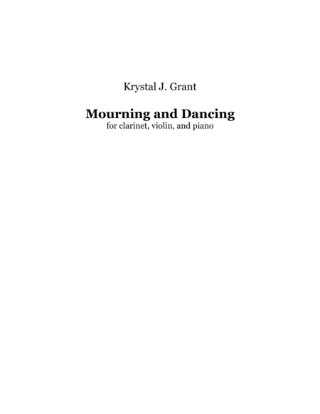 Mourning and Dancing image number null