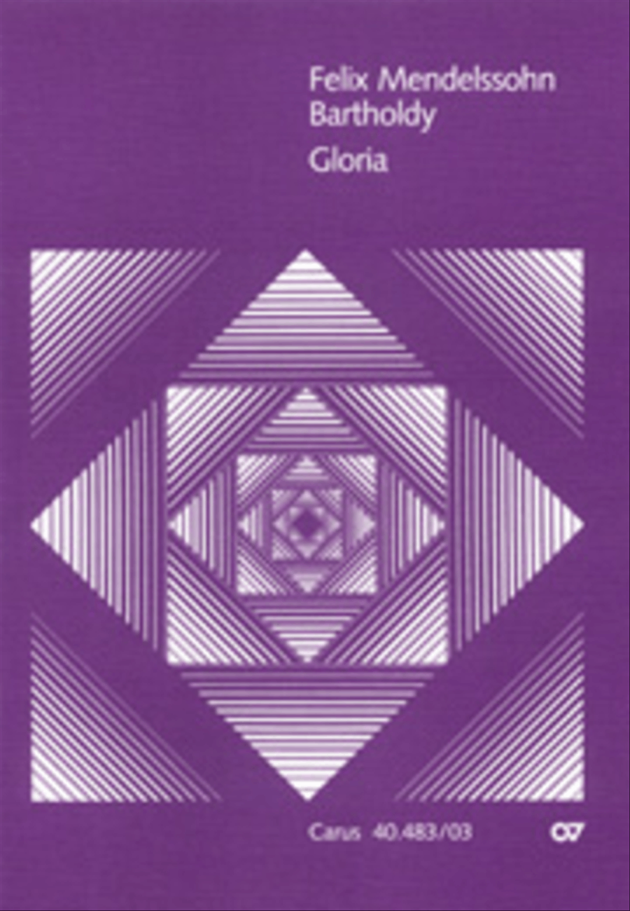 Gloria in E flat major SSATB scores gallery preview page 1