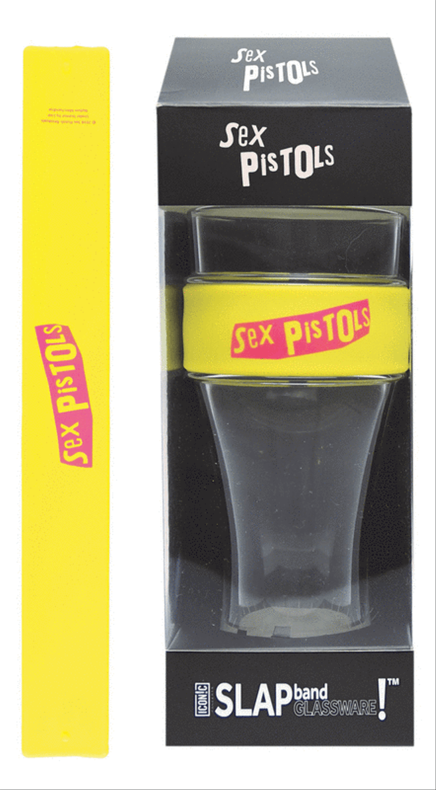 Sex Pistols Slap Band Single Pint Glassware School and Community scores gallery preview page 1