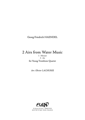 Book cover for 2 Airs from Water Music