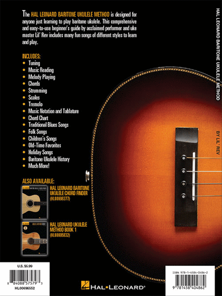 Hal Leonard Baritone Ukulele Method – Book 1 Baritone Ukulele scores gallery preview page 5