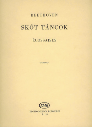 Book cover for Ecossaises Piano