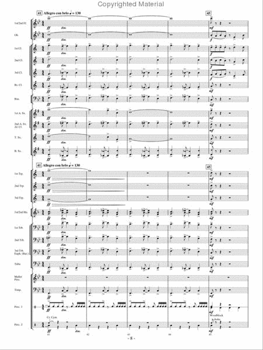 From Heartland to Heaven From Heartland to Heaven Concert Band scores gallery preview page 7
