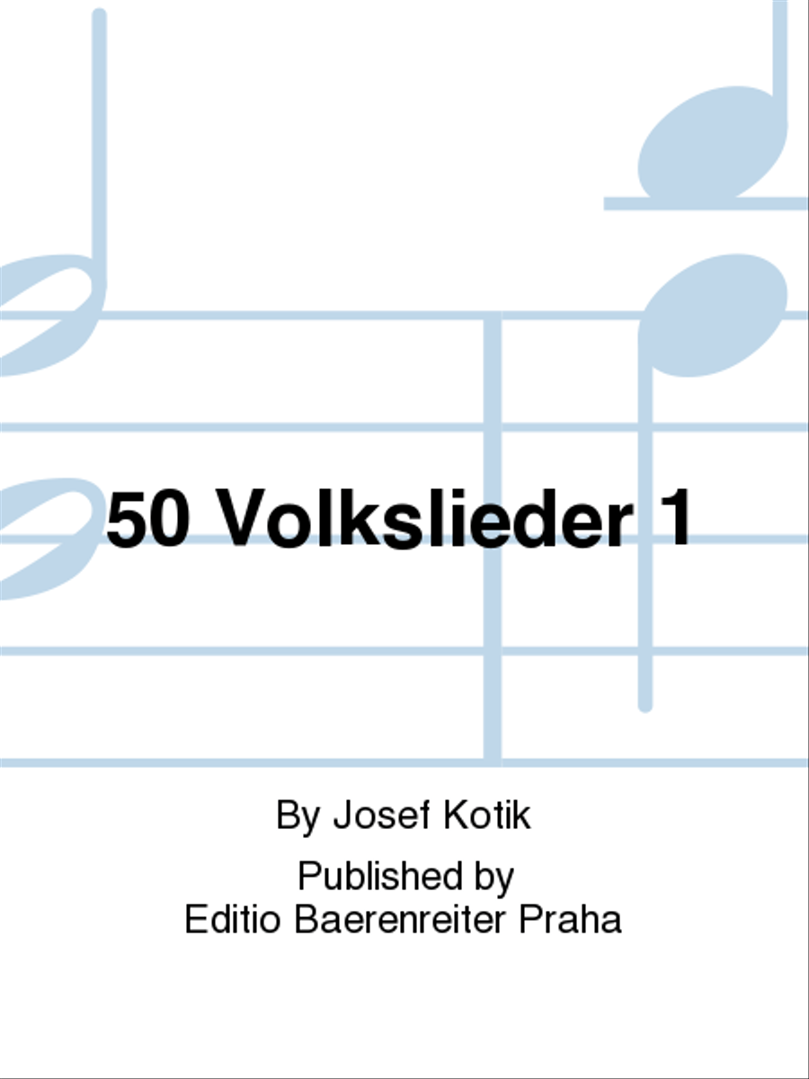 50 Volkslieder 1