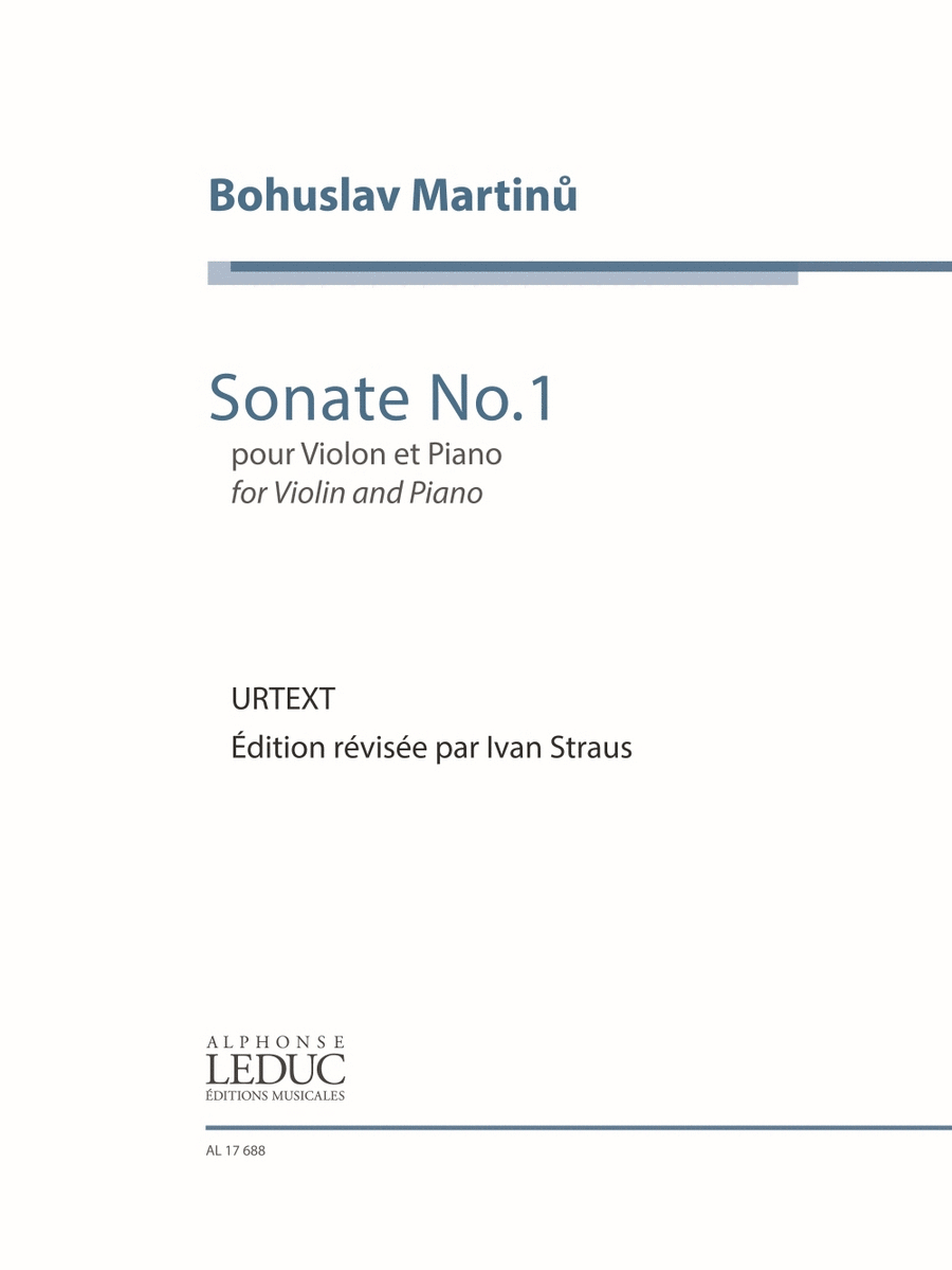 Sonata No. 1 Sonata No. 1 Violin Solo scores gallery preview page 1