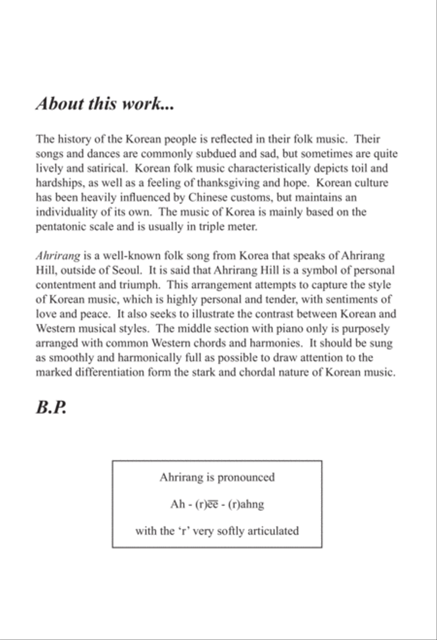 Ahrirang 3-Part scores gallery preview page 3