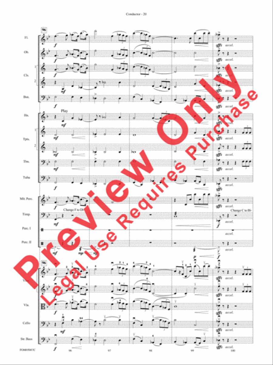 Selections from Star Wars: Episode III Revenge of the Sith Full Orchestra scores gallery preview page 22