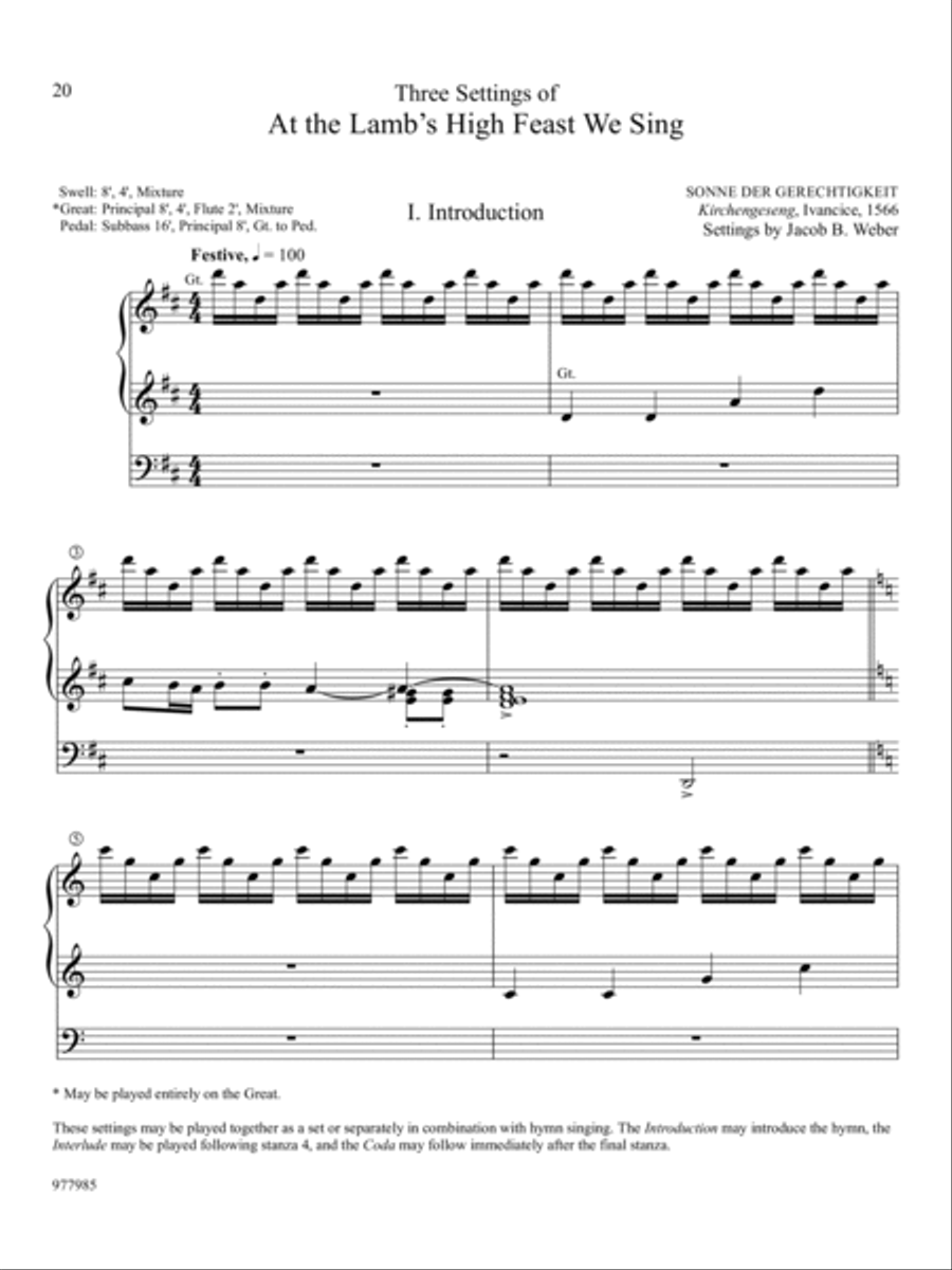 Communion Mosaics Communion Mosaics Organ scores gallery preview page 7