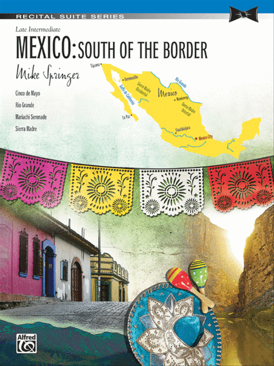 Mexico -- South of the Border Piano Solo scores gallery preview page 1