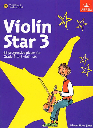 Book cover for Violin Star 3, Student's book, with CD