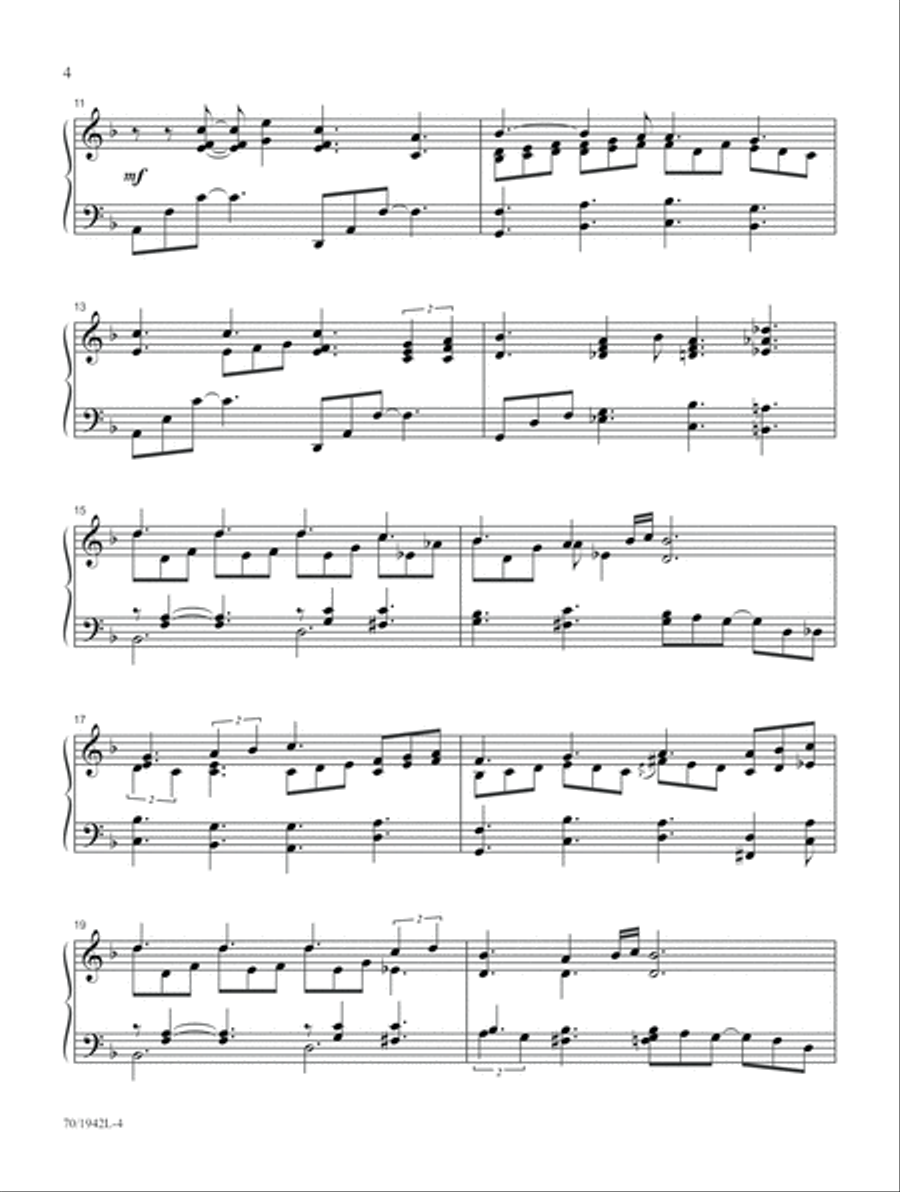 Jesus Christ Is Born! (Digital Delivery) Piano Solo scores gallery preview page 4