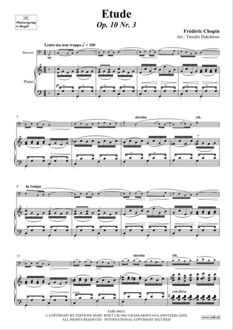 Etude Bassoon Solo scores gallery preview page 4