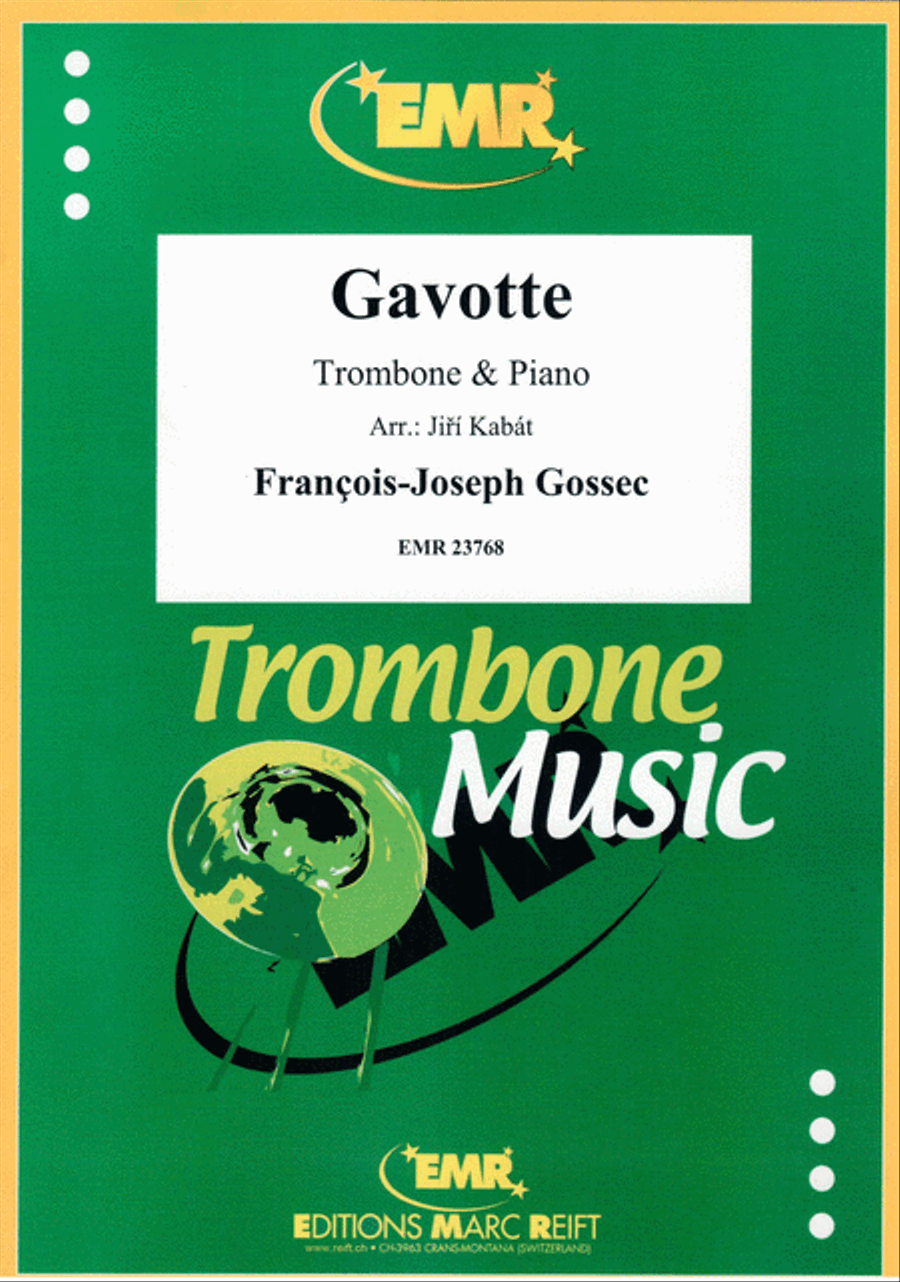Gavotte Piano Accompaniment scores gallery preview page 1