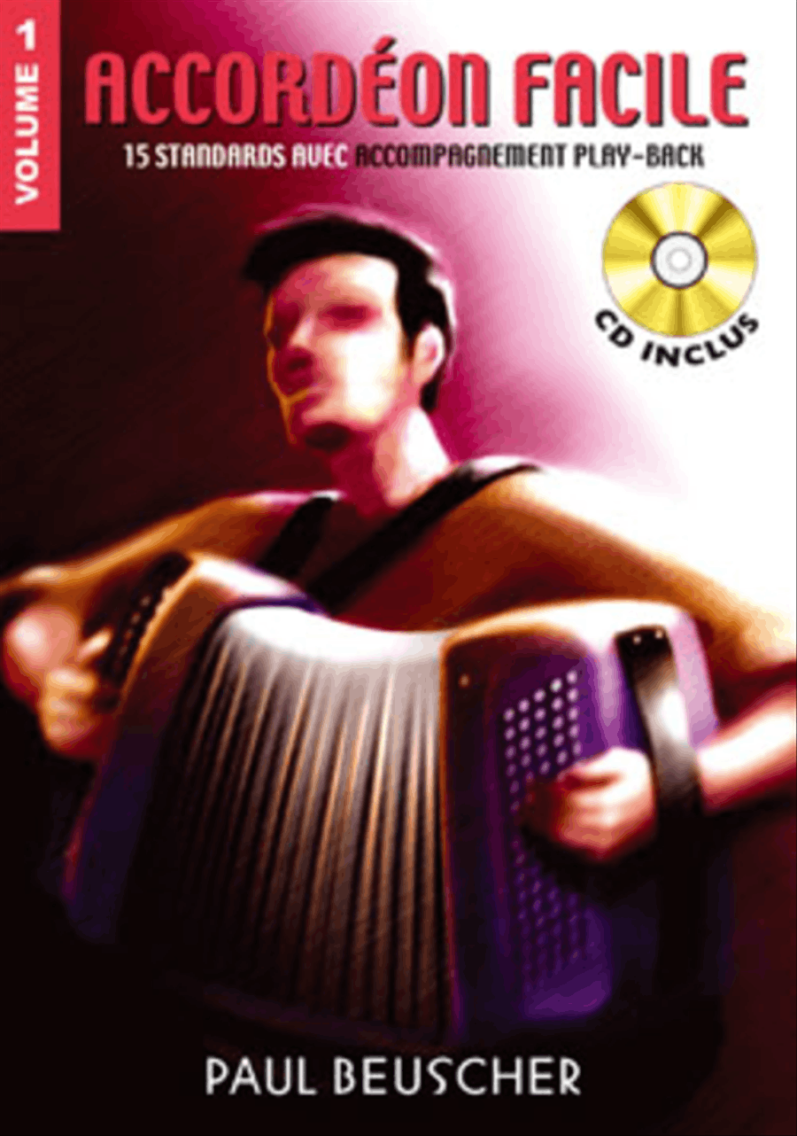 Accordeon facile - Volume 1 Accordion scores gallery preview page 1