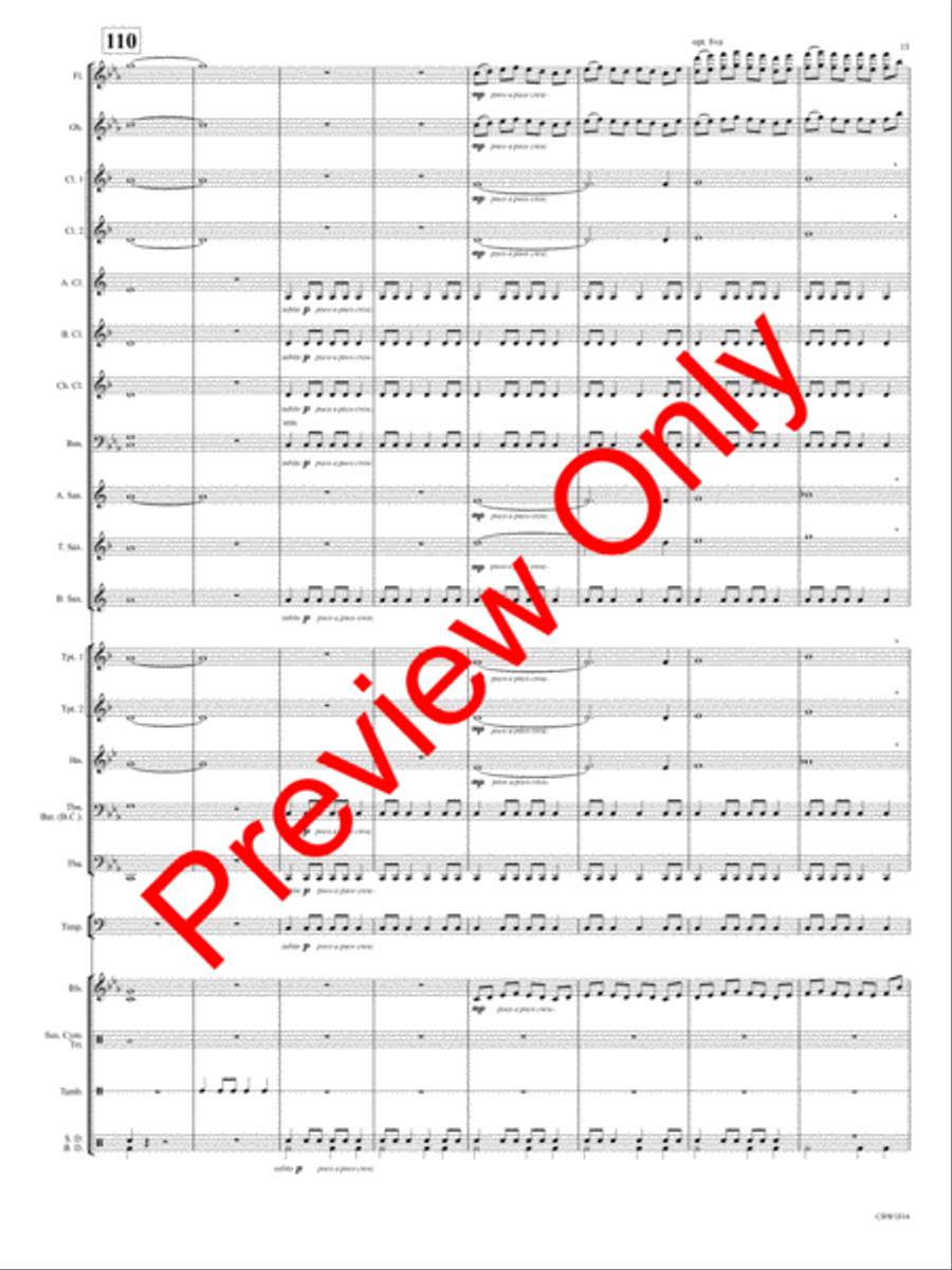 Laudis Concert Band scores gallery preview page 18
