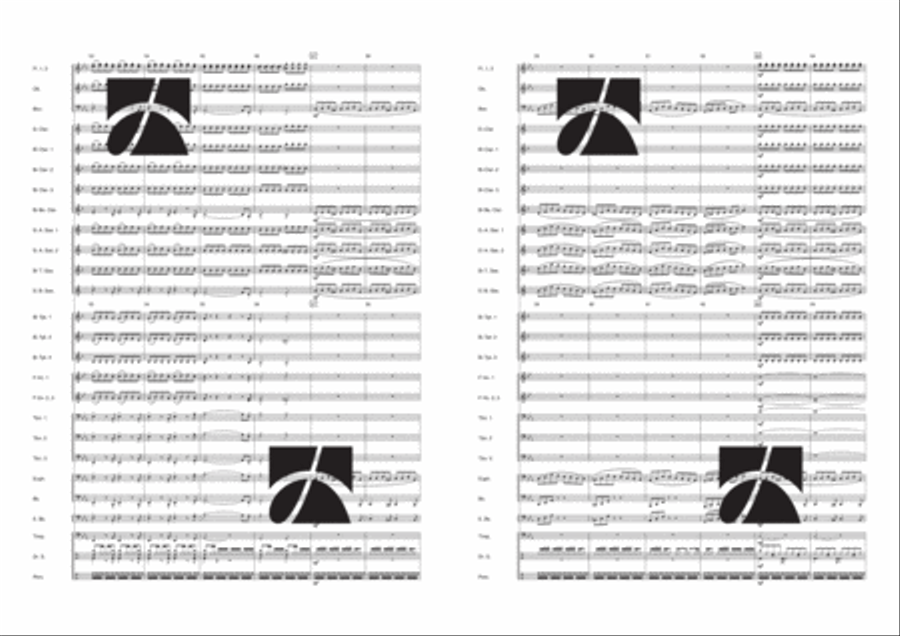 Sinfonia per un Addio Concert Band scores gallery preview page 5