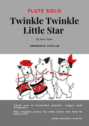 Book cover for Twinkle Twinkle Little Star - Flute Solo G Major