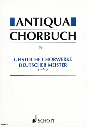 Book cover for Antiqua Chorbuch Sacred Vol 2