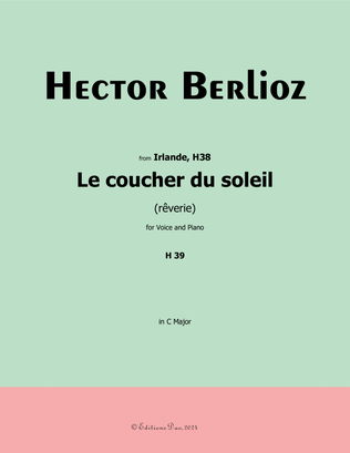 Le coucher du soleil, by Berlioz, in C Major