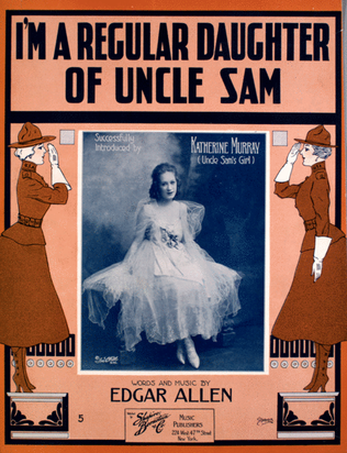 Book cover for I'm a Regular Daughter of Uncle Sam