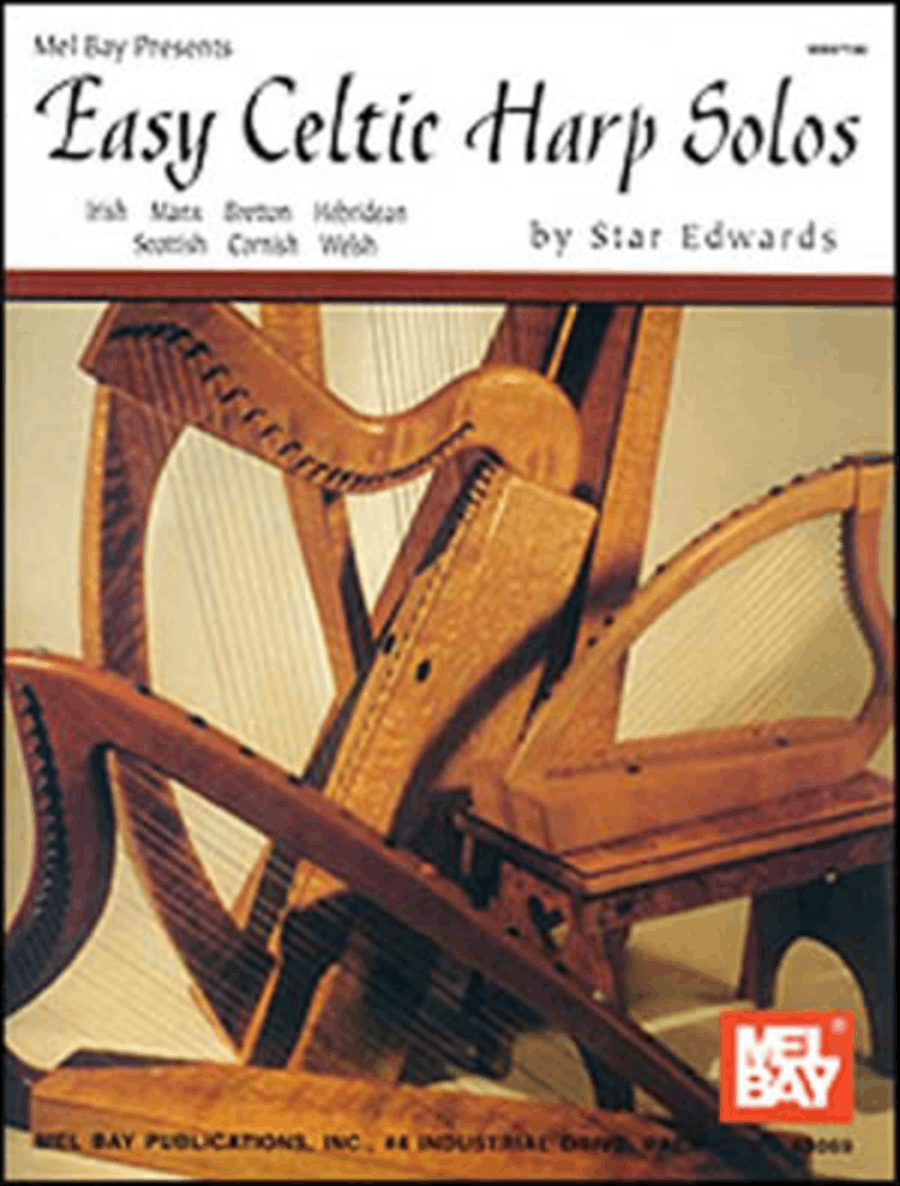 Easy Celtic Harp Solos Pedal Harp scores gallery preview page 1