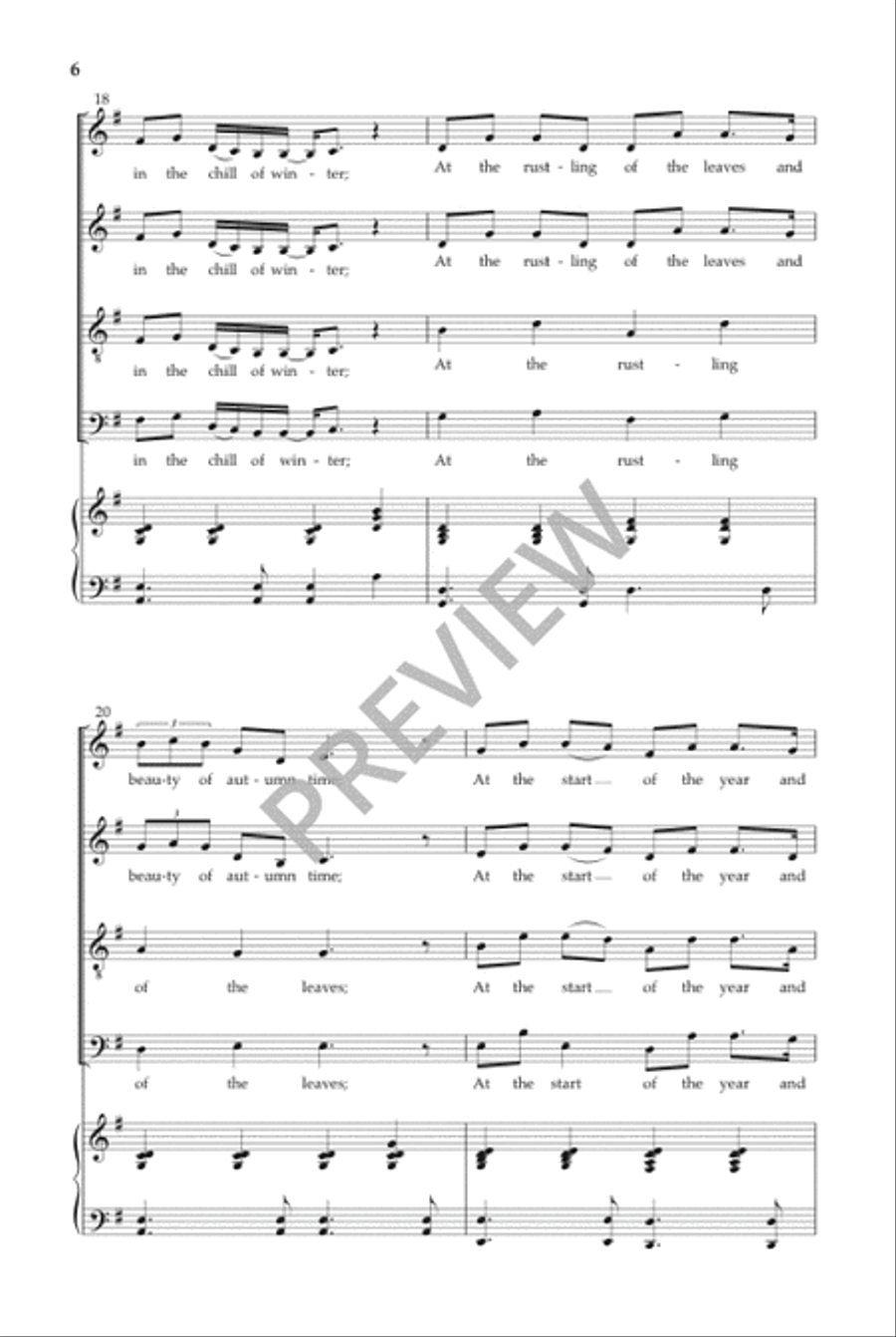 We Remember Them (SATB) 4-Part scores gallery preview page 7