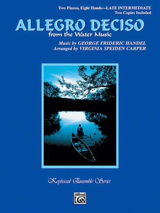 Book cover for Allegro Deciso (from The Water Music)