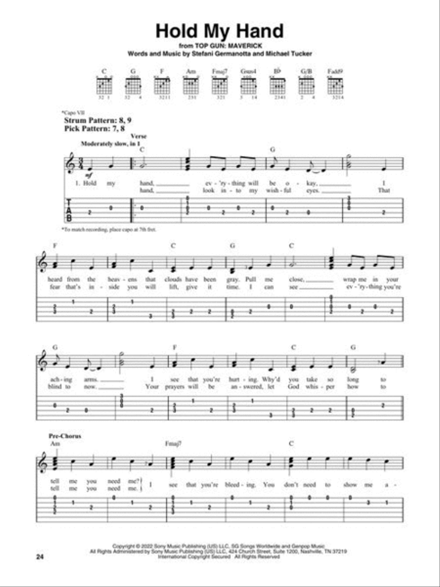 Top Hits of 2022 Electric Guitar scores gallery preview page 5