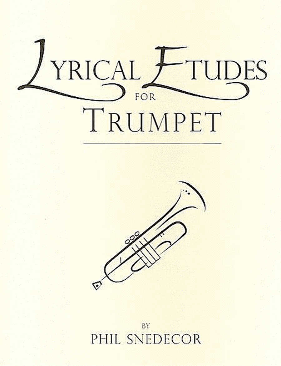 Lyrical Etudes For Trumpet 1