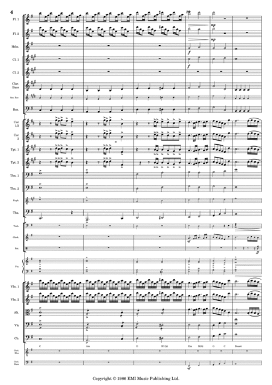 Final Countdown Full Orchestra scores gallery preview page 4