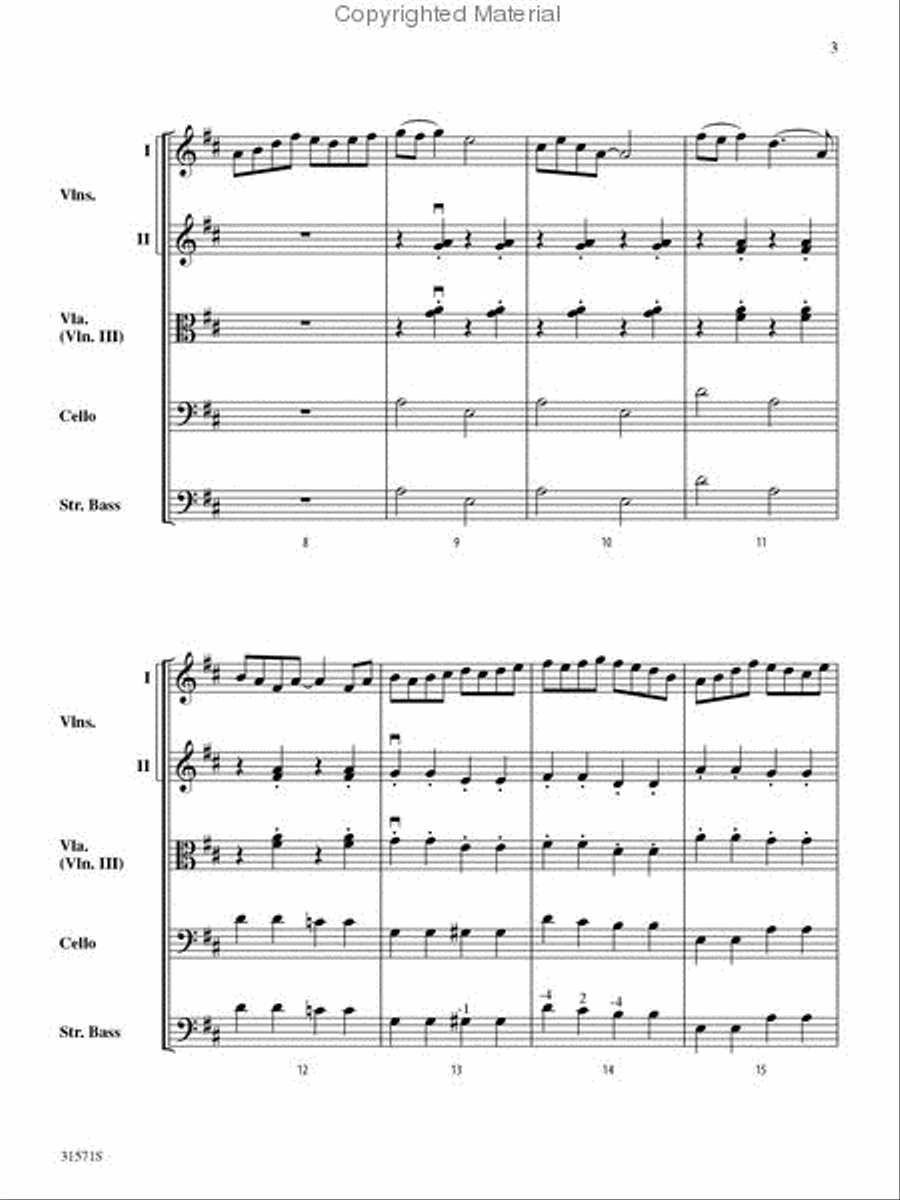 Beaumont Rag String Orchestra scores gallery preview page 3