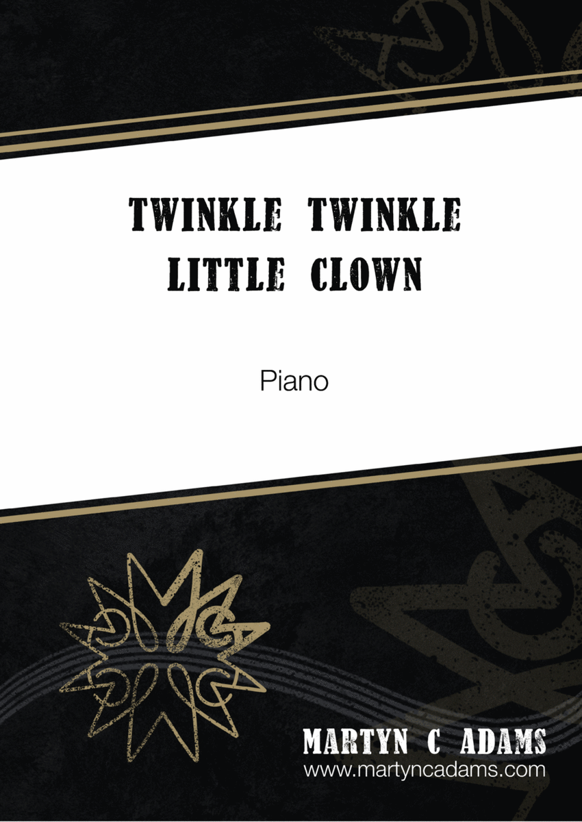Twinkle Twinkle Little Clown - Piano image number null