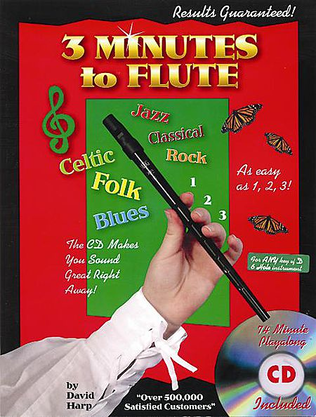 Book cover for 3 Minutes to Flute