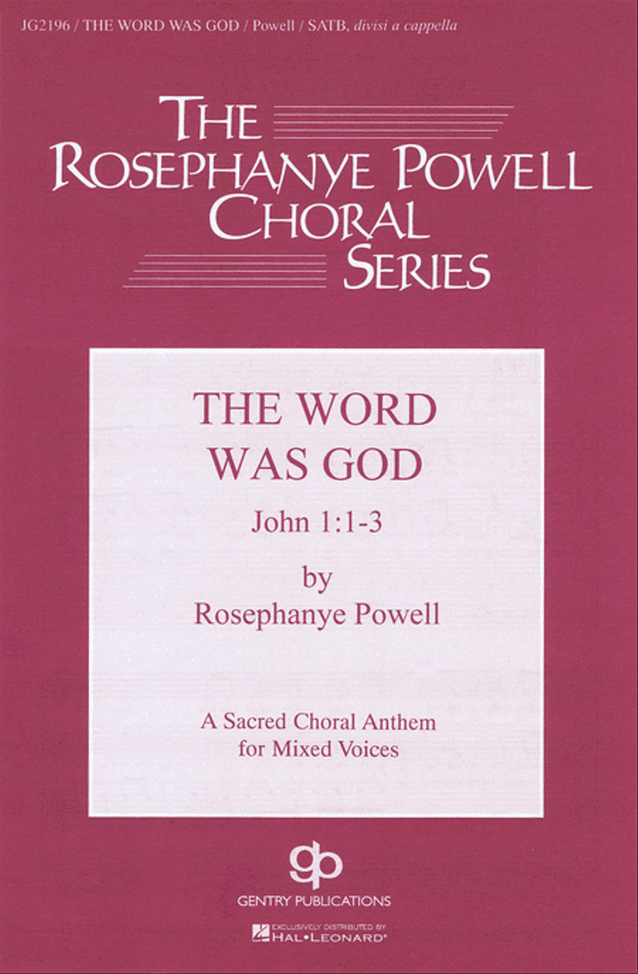 The Word Was God Divisi scores gallery preview page 1