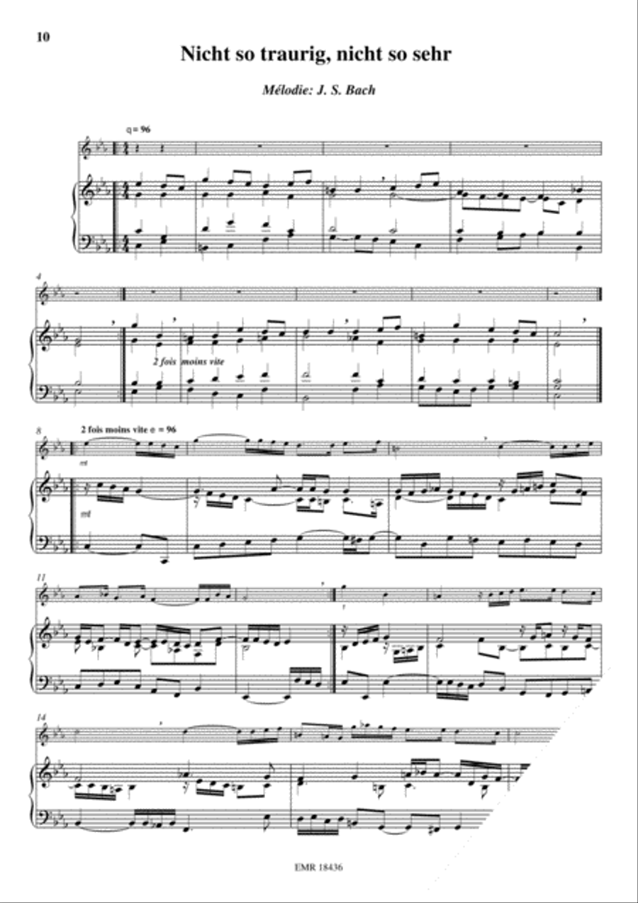15 Preludes Organ scores gallery preview page 8