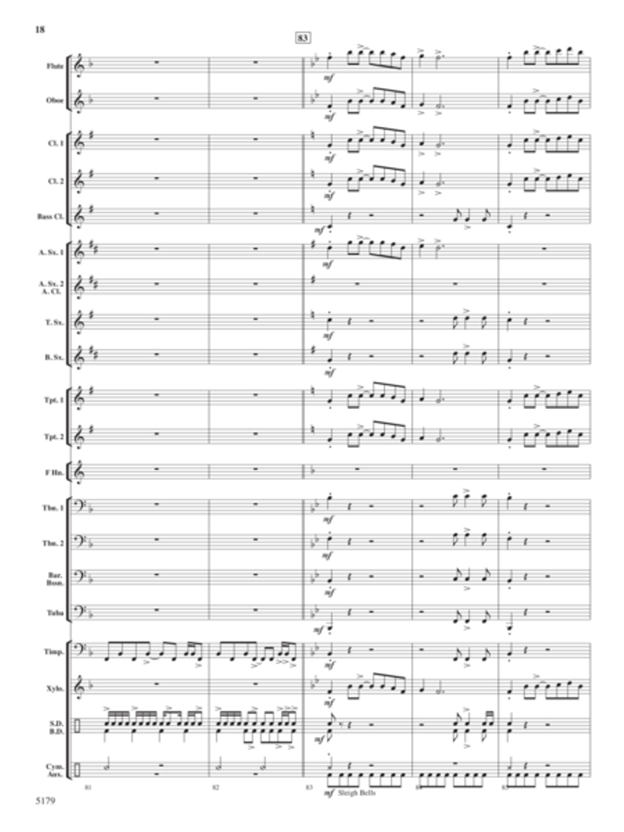 American Journey Concert Band scores gallery preview page 17