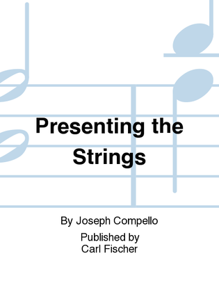 Book cover for Presenting the Strings