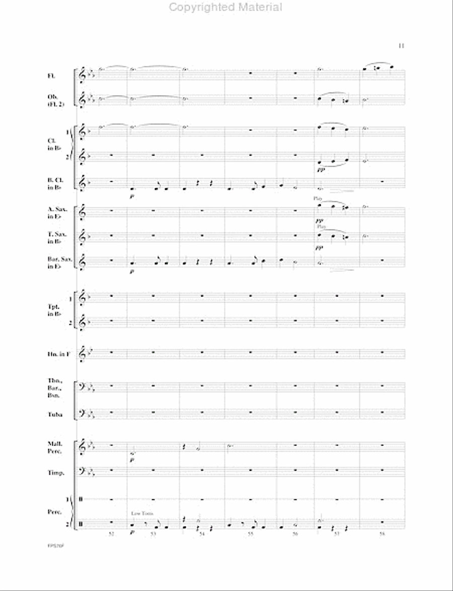 Huron Trail Huron Trail Concert Band scores gallery preview page 12