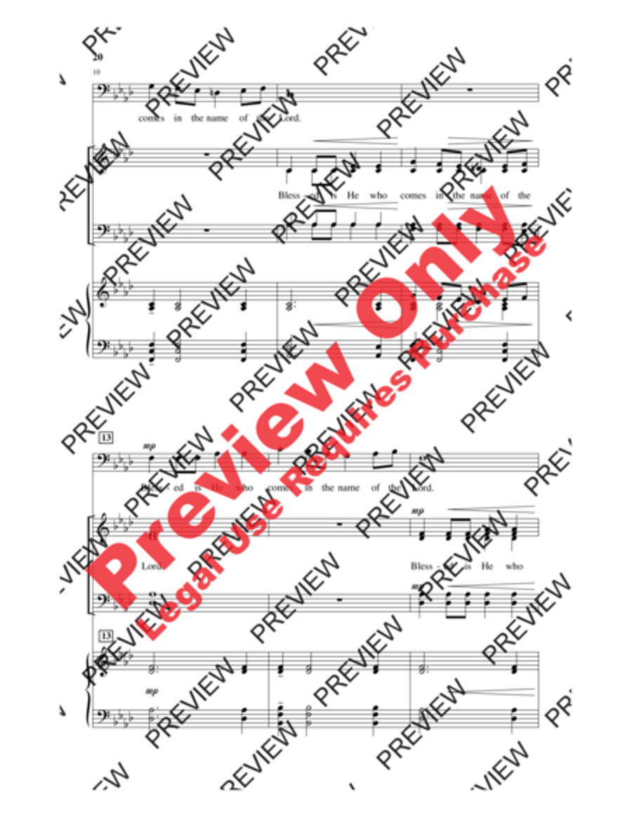 On This Shining Night On This Shining Night 4-Part scores gallery preview page 21
