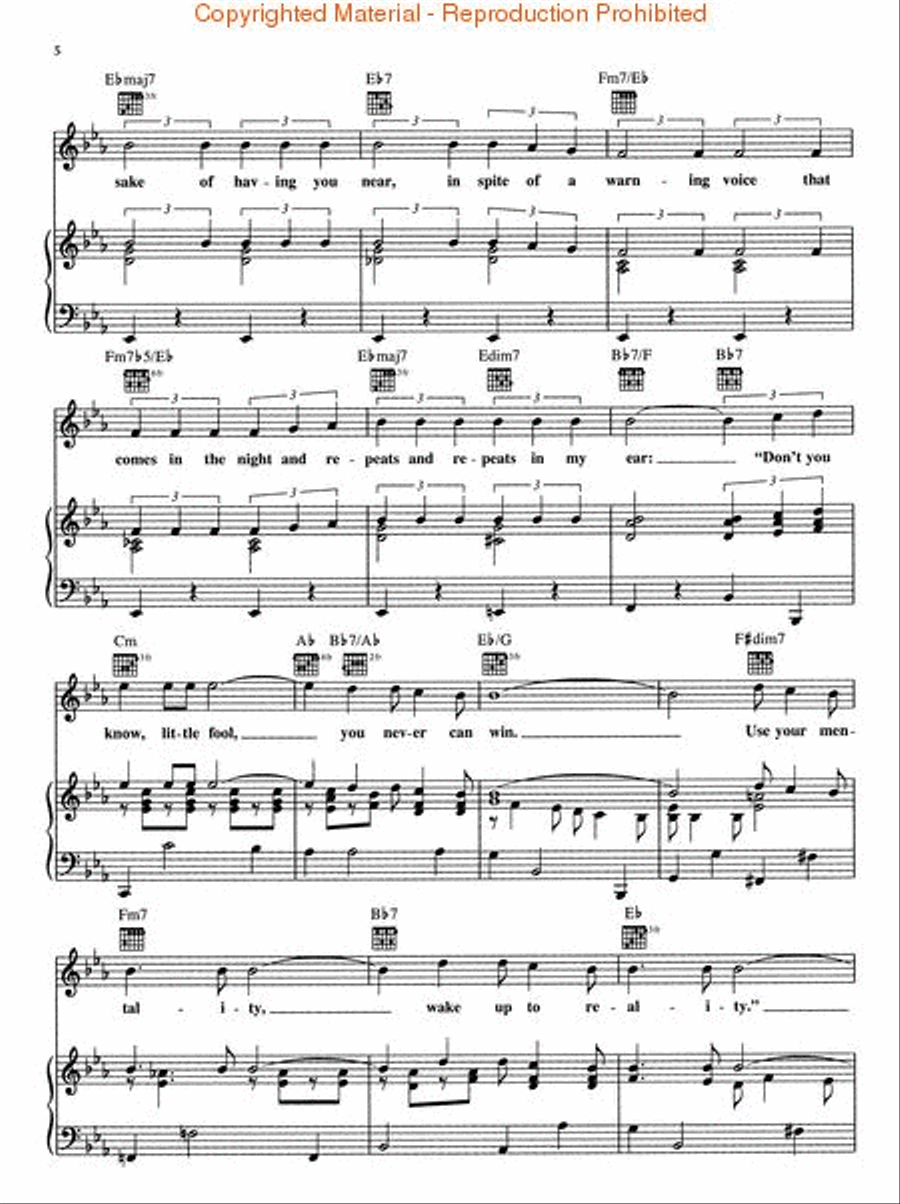 I've Got You Under My Skin Piano, Vocal, Guitar scores gallery preview page 3